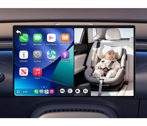 Ottocast CarPlay z nianią samochodową (Cabin Care) - 1502888 - zdjęcie 5